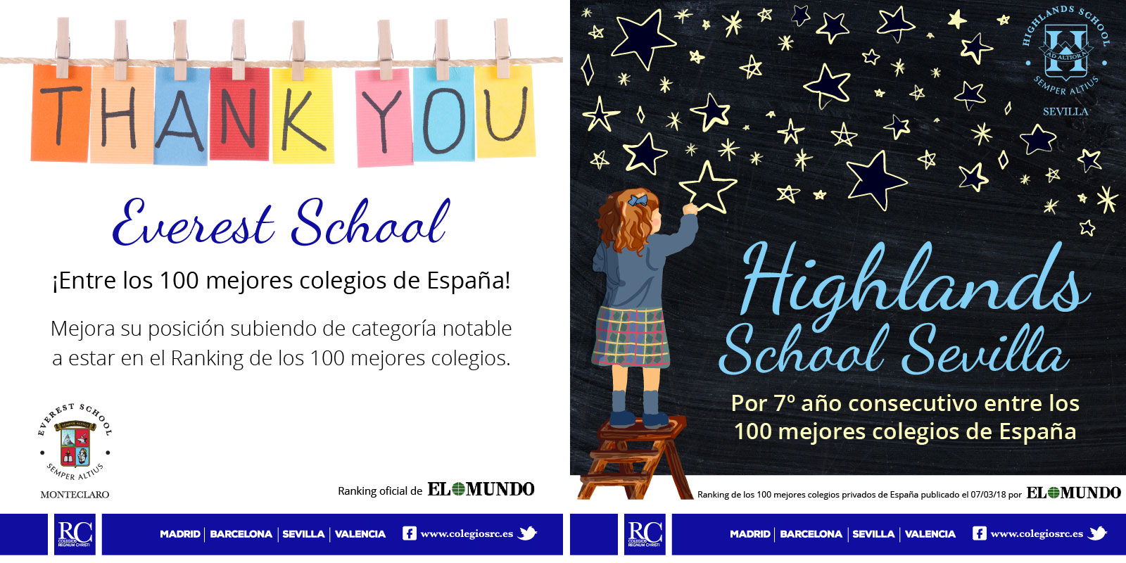 Mejores colegios de España